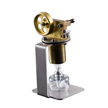 Stirlingo garo variklio modelis Mini žalvarinis katilas Alkoholinė lempa Šildymas Mokslinė gamyba Eksperimentinis žaislas Vyrai Dovana
