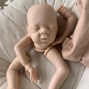 16Inches Atgimusių lėlių rinkinys Daisy naujagimio miegančio kūdikio premjero dydis Nebaigtos nedažytos lėlių dalys 