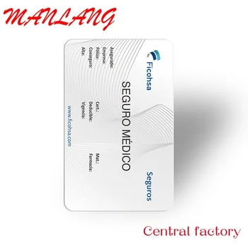 Custom CMYK Printed Plastic Loyalty PVC narystės kortelė su brūkšninio kodo numerio perforavimo etikete Apdovanojimų kombinuota kortelė