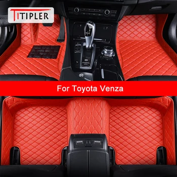 TITIPLER Custom automobilių grindų kilimėliai Toyota Venza Auto Accessories pėdų kilimui