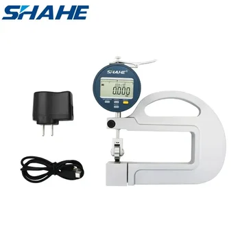 SHAHE didelio tikslumo 0.001 mm elektroninis skaitmeninis storio matuoklis 0-0.4 colio / 10 mm matavimo įrankis įkraunama baterija