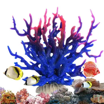 Coralline Dirbtinės žuvų rezervuarų dekoracijos Modeliavimas Dirbtinės koralų šakos Koralų papuošalai Vidaus akvariumo dekoracijoms