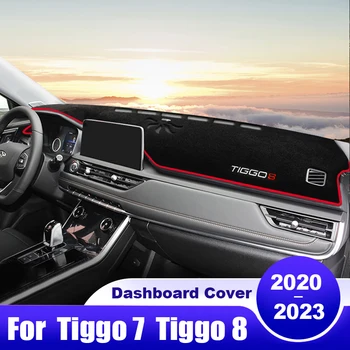 skirta Chery Tiggo 7 Tiggo 8 Pro 2020 2021 2022 2023 Tiggo8 Tiggo7 automobilio prietaisų skydelio dangtelio dangtelio kilimėlis 