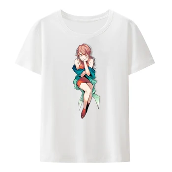 Oshi No Ko Medvilniniai marškinėliai OshinoKo Anime stilius Moteriški drabužiai moterims Populiarūs Xxx Populiarūs Moteriški topai Tees Camisetas Mujer