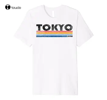 Nauji vasaros šaunūs marškinėliai Premium Vintage 1980S Style Tokyo Japan marškinėliai Juokingi marškinėliai Custom Aldult Teen Unisex Unisex