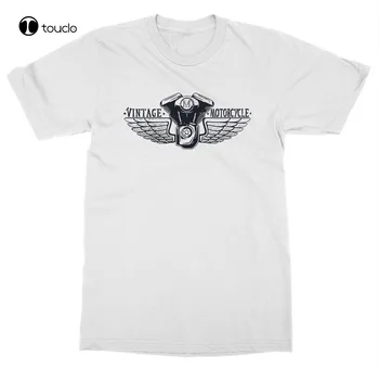 Hot Sale Vyriški marškinėliai Mada Vintage Motorcycle Wings T-Shirt Ride Or Die Club Gear Race Bike Shop Live Fast Summer O-Neck Tops