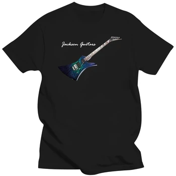 Casual Round neck tops Jackson Guitars Pojj Black Men T Shirt Size S 6Xl 020581 MAN T-SHIRT medvilniniai marškinėliai