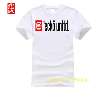 Ecko_Unltd Vyriški dizainerio marškinėliai Medvilniniai marškinėliai trumpomis rankovėmis Tee Printing Man Tshirt 200 g lighten pound 100% medvilnės T marškinėliai