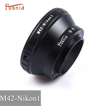 Aukštos kokybės M42-Nikon1 M42 sraigtinio tvirtinimo objektyvas skirtas Nikon1 DSLR fotoaparato korpuso adapterio žiedui, skirtam Nikon J1 J2 J3 V1 V2 V3 fotoaparatui