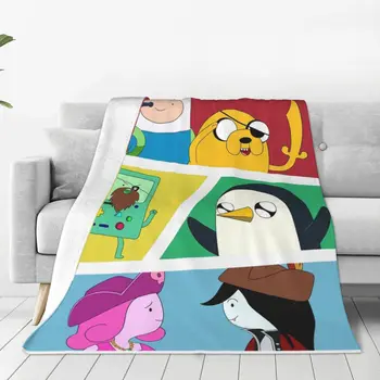 Princess Bubblegum Fleece Mesti antklodes Antklodė namų biurui Super minkštas lovos kilimėlis