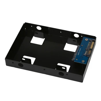 Mechaninis standusis diskas į 3,5 colio SATA SSD dėklą SSD laikiklio dėklas Nuo 2,5 colio iki 3,5 colio kietojo disko įlankos