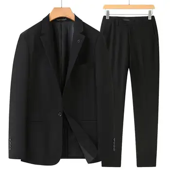 Lin3253-Men business professional formal casual small suit