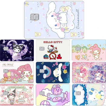 Anime Hello Kitty žaidimo kortelių lipdukai 