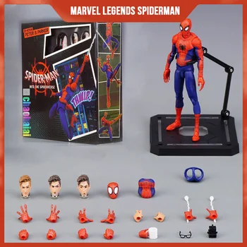 New ML Legends Spiderman Figūrėlė Žmogus-voras į voro stichiją Sv Peter B. Parker Sentinel Miles Veiksmo figūrėlės Žaislų modelis