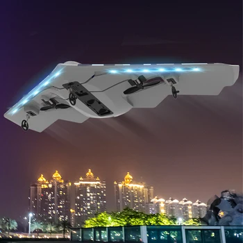 RC Sklandytuvas Lėktuvas LED Lengvas rankų mėtymas Fiksuoto sparno putos Lauko elektrinis lėktuvas Profesionalus dronas TY8 Dovanos Žaislai berniukui
