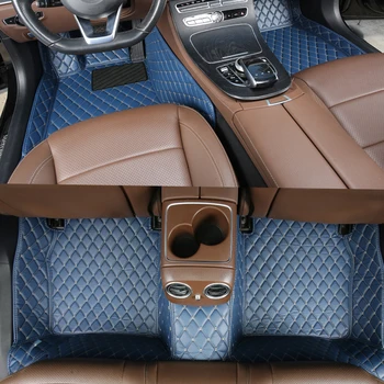 Automobilinis grindų kilimėlis Chevrolet Captiva 2008 2009 2010 2011 Custom Woman Luxury Leather Anti-Slip Interior Gifts Auto Accessories