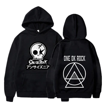 japonų roko grupės su gobtuvu Muzika ONE OK ROCK džemperiai vyrams Džemperis su gobtuvu Harajuku Sx-3xl Hoodie Men