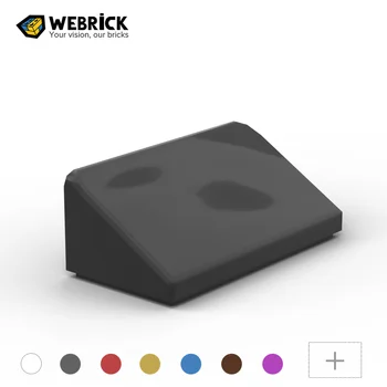 WeBrick 100PCS MOC 85984 Nuolydis 30° 1 x 2 x 2/3 Aukštųjų technologijų surinkimo statybinių blokelių rinkinys, suderinamas su priedais Lavinamasis žaislas
