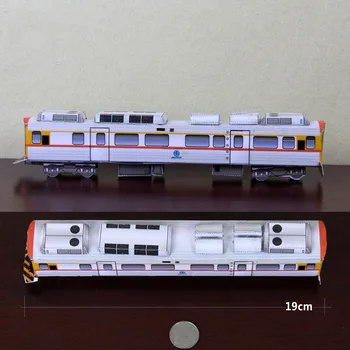 Train Box 3D popieriaus modelis 