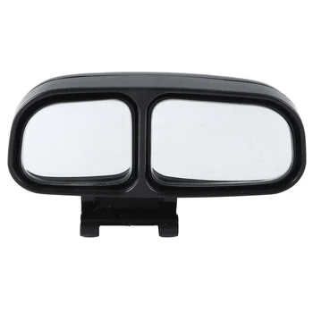 Automobilio aklosios zonos veidrodėlis 360 laipsnių galinio vaizdo veidrodėlis Aklosios zonos stovėjimo veidrodėlis Universalus atbulinės eigos asistentas Juoda