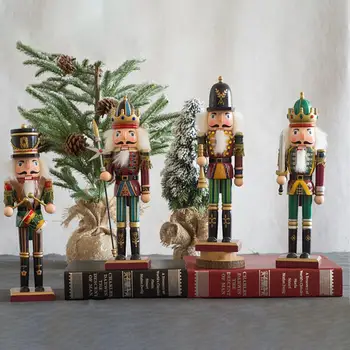 Lengvas geras kareivio lėlių žaislas Stalinis dekoras 4 stiliai Spragtuko lėlė Akį traukianti buitis