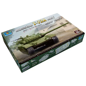 Trumpeter 09548 1/35 Russian T72 T-72A Mod1985 Main Battle Tank MBT Military Assembly Plastic Gift Toy Model Building Kit
