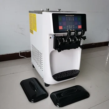PBOBP automatinė ledų gaminimo mašina Roll Soft Serve Hard Household Small Dual System ledų mašina