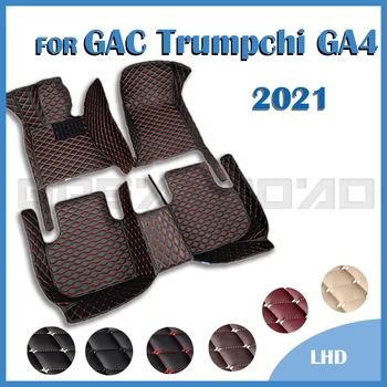 Automobilių grindų kilimėliai GAC Trumpchi GA4 2021 Custom Auto Foot Pads Automobilių kilimų dangtelio interjero aksesuarai