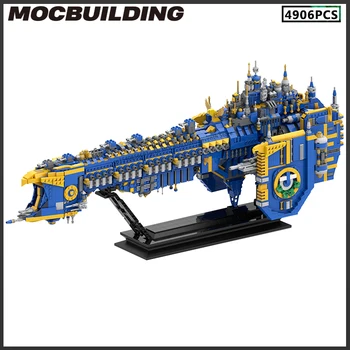 Space Movie Class Battleship Flagship Model MOC Building Blocks 40k Battlefleet Honor 