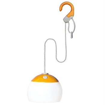 Mini retro kempingo lemputė USB įkraunamas LED kablys naktinės šviesos palapinės stalinė lempa lengva naudoti