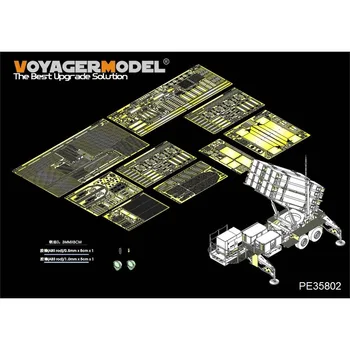 Voyager Model PE35802 1/35 Scale Modern U.S. MIM-104F Patriot SAM System PAC-3 Basic (skirta DRAGON 3563)