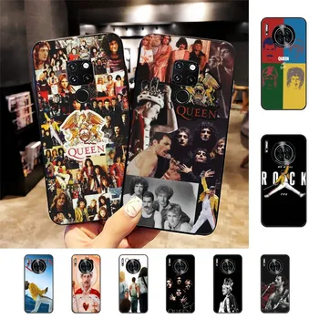 Fashion Band Queen Freddie Mercury Telefono dėklas, skirtas Huawei Mate 10 20 30 40 50 lite pro Nova 3 3i 5 6 SE 7 pro 7SE