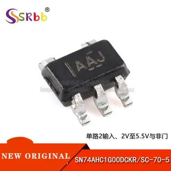 50vnt/ lotas Original Authentic SN74AHC1G00DCKR SC-70-5 Single Channel 2 Input teigiamas ir ne vartų lustas