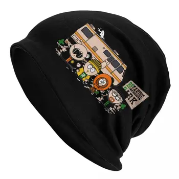Breaking Park Caps Southpark Cartoon Goth Autumn Winter Ski Skullies Beanies Hat Spring Warm Dual-use Bonnet Hat