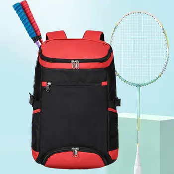 Teniso kuprinė Didelės talpos raketinis krepšys Kuprinė marinuoti kamuolį Raketė Badmintonas Skvošas Raketės Kamuoliai Priedai