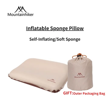 Mountainhiker Ultralight Pripučiama pagalvė Kempingas Oro pagalvė Žygiai pėsčiomis Paplūdimys Miego pagalvė Lauko suspausta kelioninė pagalvė