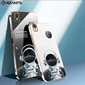 Rzants Case For OPPO A8 A53S A32 A11S A33 A54 A57 A17 A55 A72 A73 A74 A54 A76 A36 A96 2022 4G 5G Cute Space Couple Soft Cover