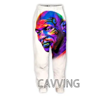 CAVVING 3D Printed Mike Tyson Casual Pants Sportinės sportinės kelnės Tiesios kelnės Sportinės kelnės Bėgiojimo kelnės Kelnės P02