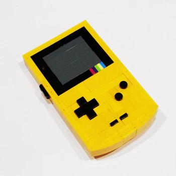 Moc Game Boy Color JP statybiniai blokai Kūrybinė žaidimų konsolė 