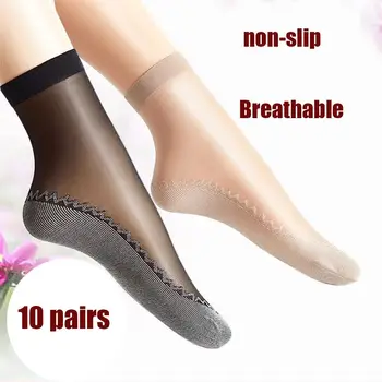 Kojinės Vasarinės moteriškos kojinės 2023 Klasikinės nėrinių skaidrios vidutinio vamzdžio kojinės Kvėpuojančios lengvos laisvalaikio kojinės Saldžios