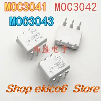 10vienetų Originalūs atsargų MOC3041 MOC3043 MOC3042 M DIP-6 