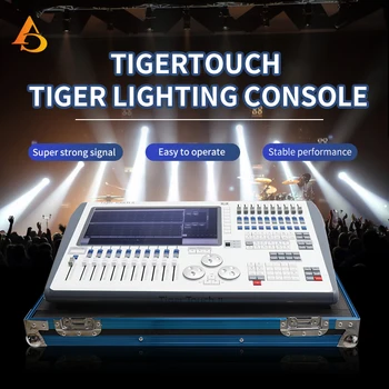 Dmx512 Tiger Touch Pro konsolės scenos apšvietimo konsolė Tiger Plus apšvietimas DMX valdiklio konsolė