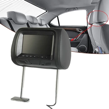 Universalus 7 colių automobilio galvos atramos monitorius Galinės sėdynės pramogų multimedijos grotuvas MP5 ekranas Automobilių galvos pagalvė daugumai automobilių