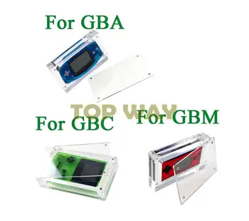 1PC For Gameboy Advanced GBA GBC High Transparency akrilo magnetinio dangtelio konsolės daiktadėžė Game Boy Micro GBM