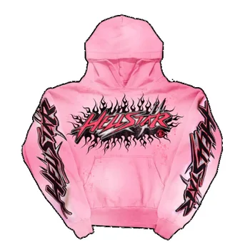 American Streetwear Y2k džemperiai su gobtuvu vyrams ir moterims Harajuku grafinis spausdinimas gotikinės gobtuvo viršūnės Punk Rock gotikinės viršūnės