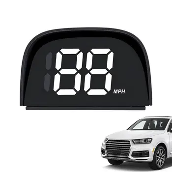 Car Hud spidometras Automobilio greičio galvutės aukštyn ekranas Car Hud GPS spidometro greičio viršijimo įspėjimas USB kištukas ir žaisti Hud Head Up ekranas