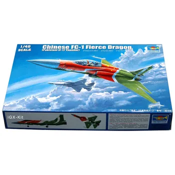 Trumpeter 02815 1/48 Kinijos FC-1 nuožmus drakonas Pakistano JF-17 