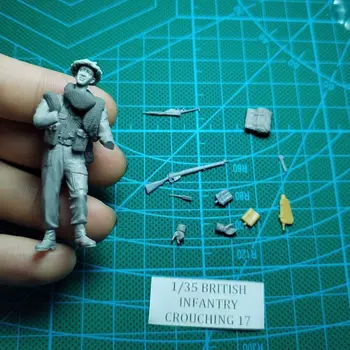 1/35 Dervos modelio paveikslas GK,britų kareivis , Nesurinktas ir nedažytas rinkinys