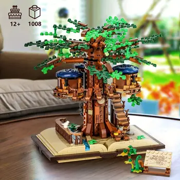 1008PCS Creative Tree House statybiniai blokai 
