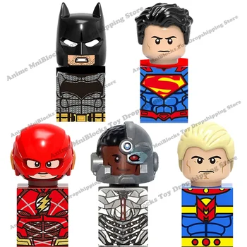 XH blokai 0167 0171 0188 Anime herojus Šikšnosparnis Herojai-žmogus Kaladėlės Statybiniai blokai Lėlės Mini veiksmo Žaislų figūrėlės Surinkimas Žaislų modelio dovana